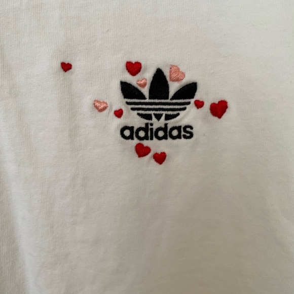 Adidas Valentine’s Day Limited Edition Embroidered Shirt - Picture 3 of 5